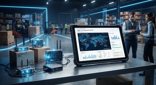 3D visualization of an IoT sensor ecosystem