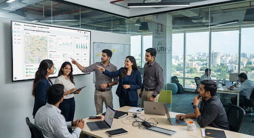 Elogs Technology Bangalore headquarters and support team